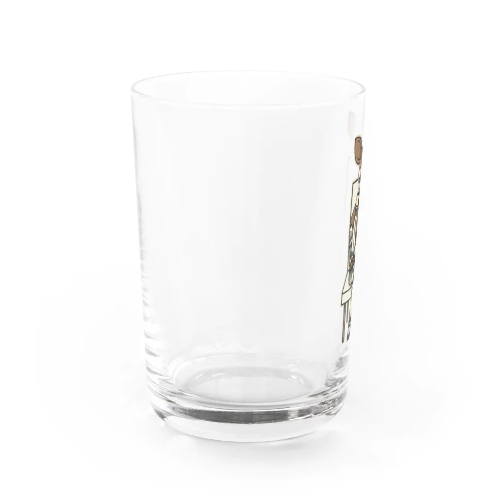 すとろべりーガムFactoryの物思いにふけるオカピ氏 Water Glass :left
