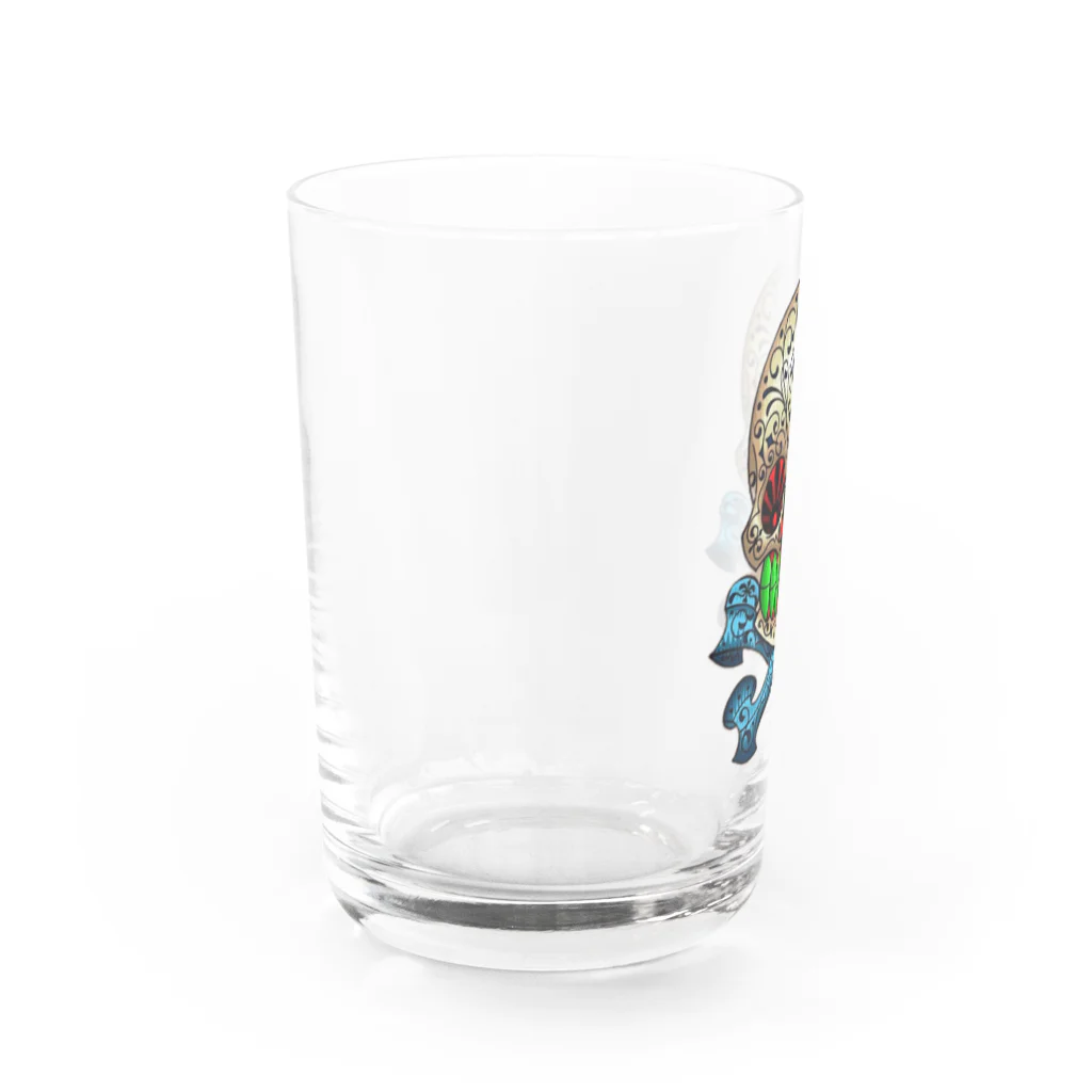 Hinakagoのメキシカンスカル Water Glass :left