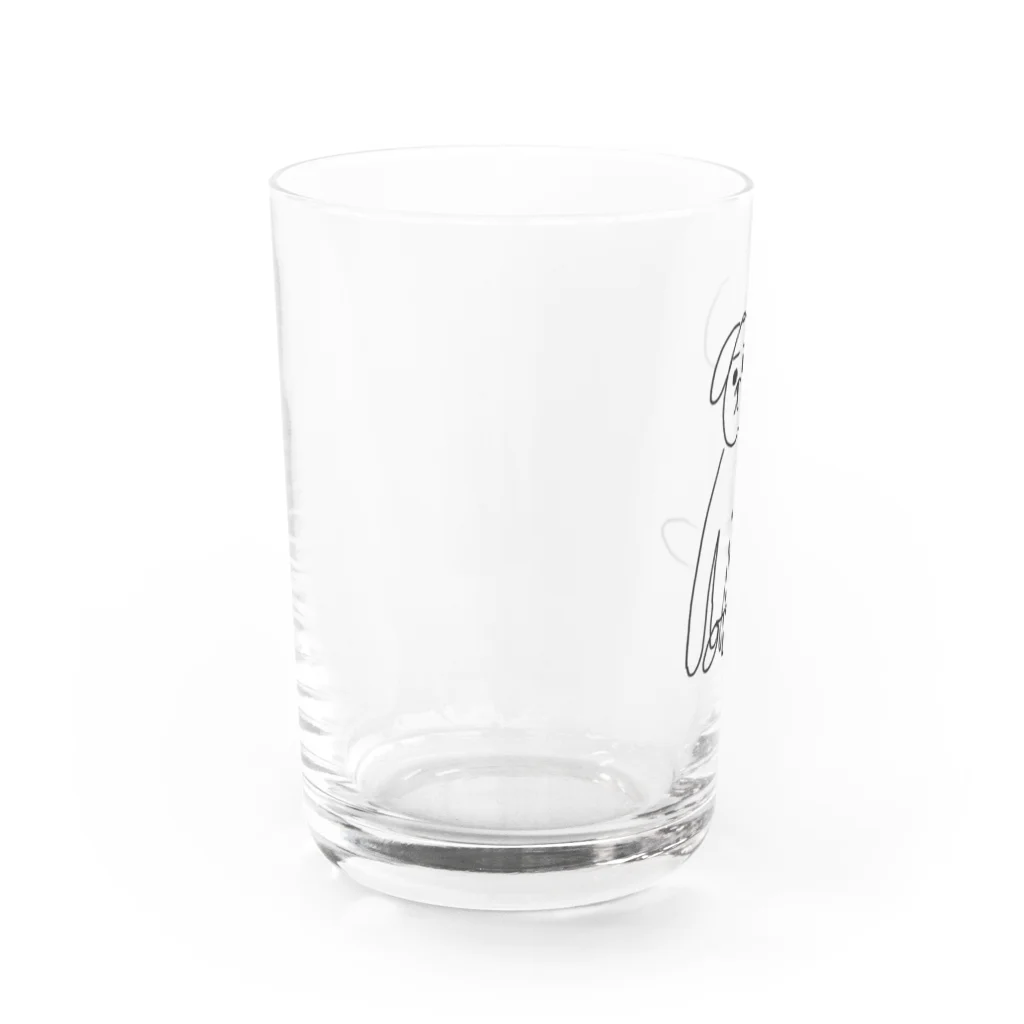 wanco_tabiのわんこたび Water Glass :left