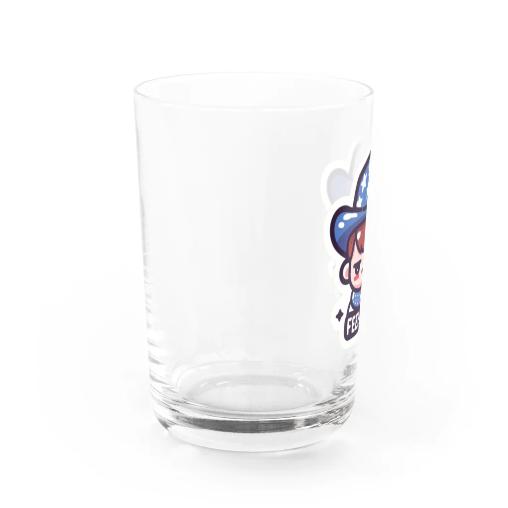 tofu.のあめりかんボーイ☆ Water Glass :left