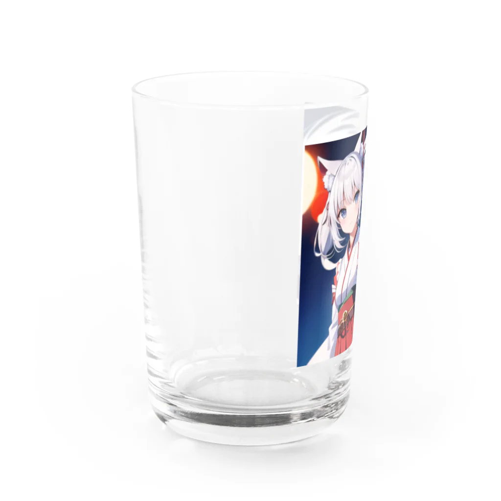 那須モバイル店のけもっ娘 Water Glass :left