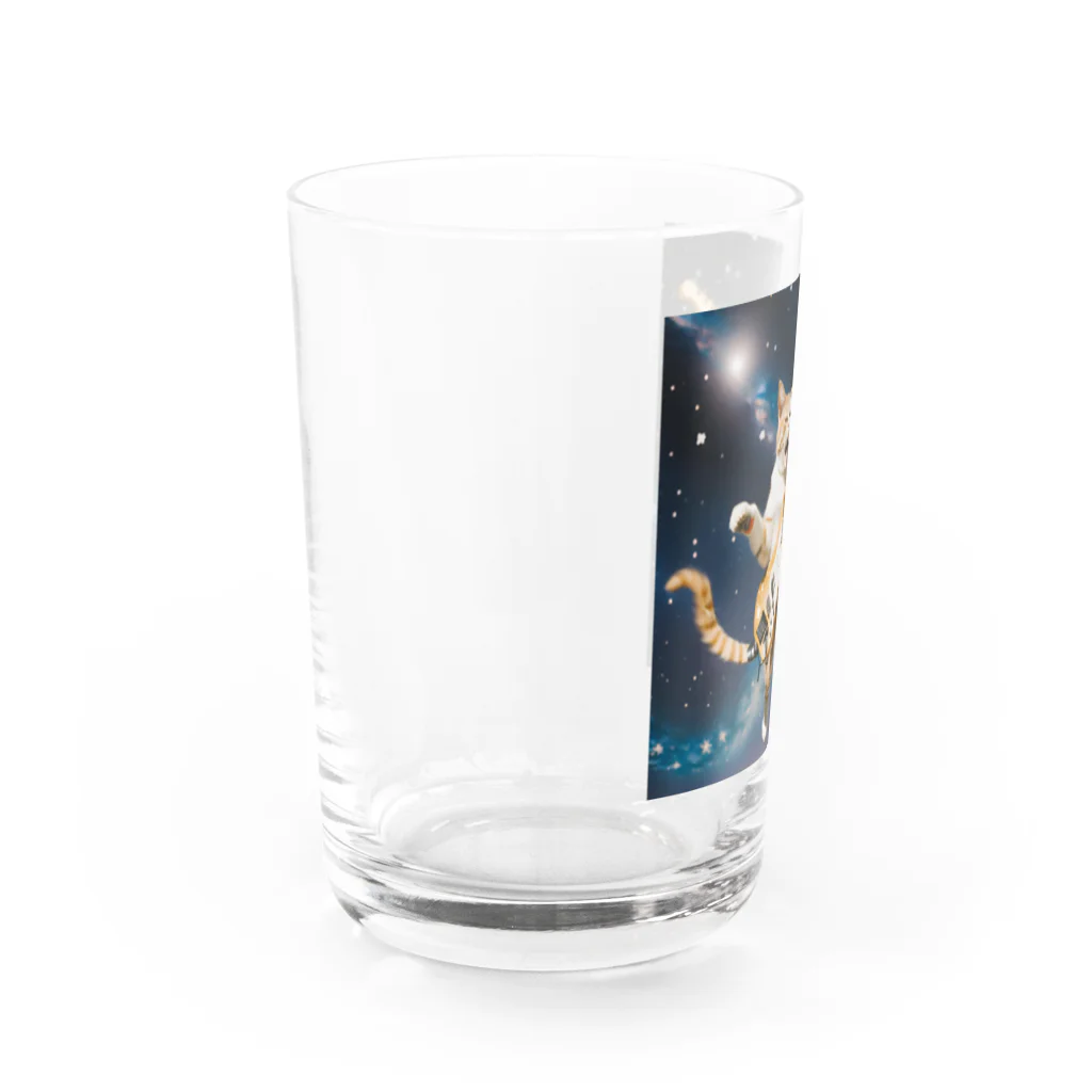 kudari_ryoのジミ・ニャンドリックス Water Glass :left