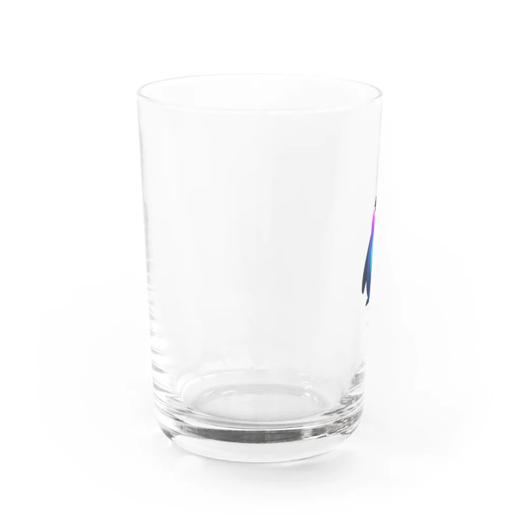 一人親方55歳FIREのスタイリッシュペンギン Water Glass :left