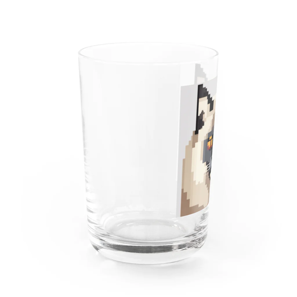 kindonesiaのドット絵の アメリカンカール Water Glass :left