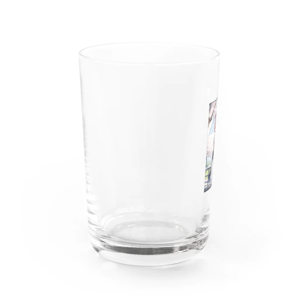 shin826の桜の少女　 Water Glass :left