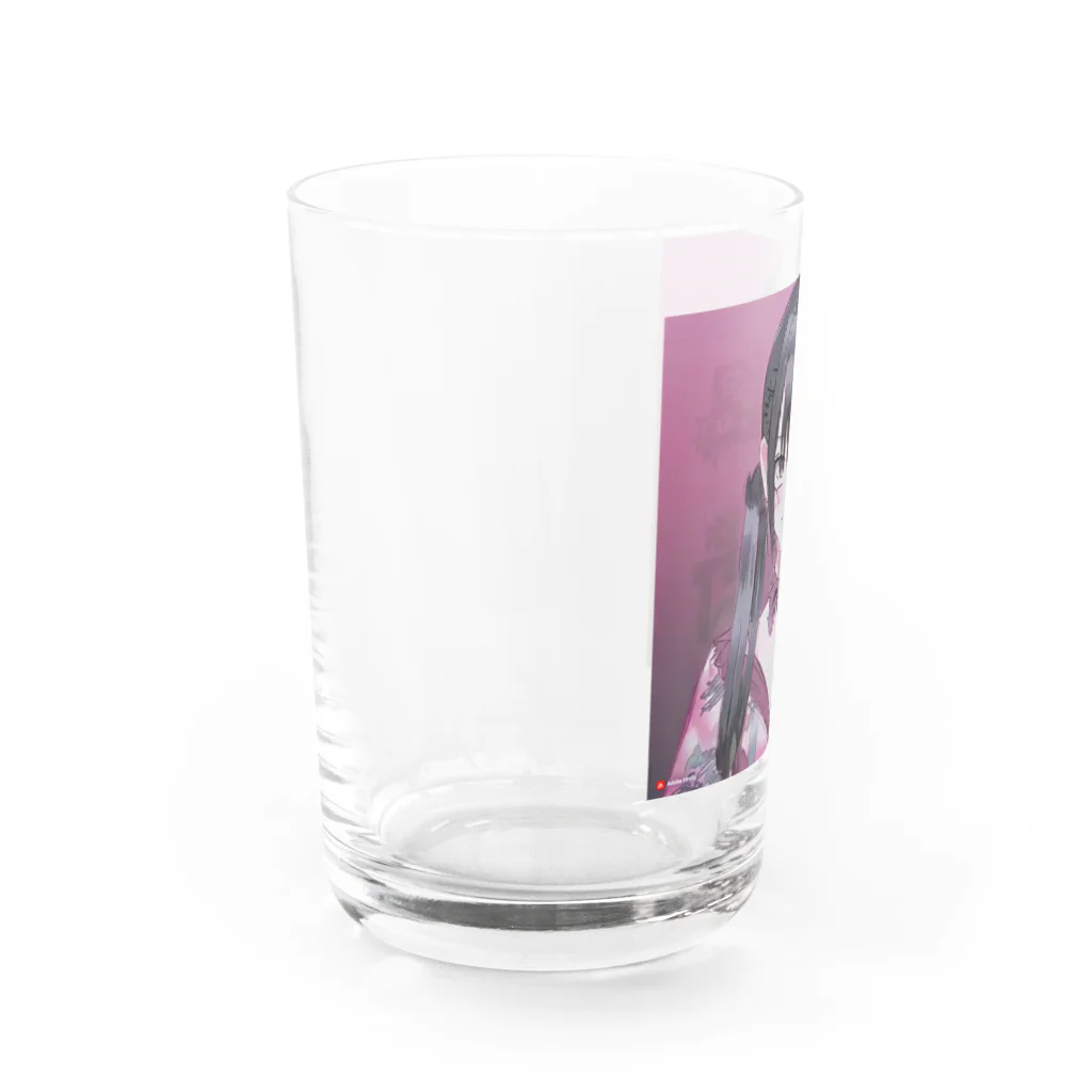 hamusutaroのツインテール女の子 Water Glass :left