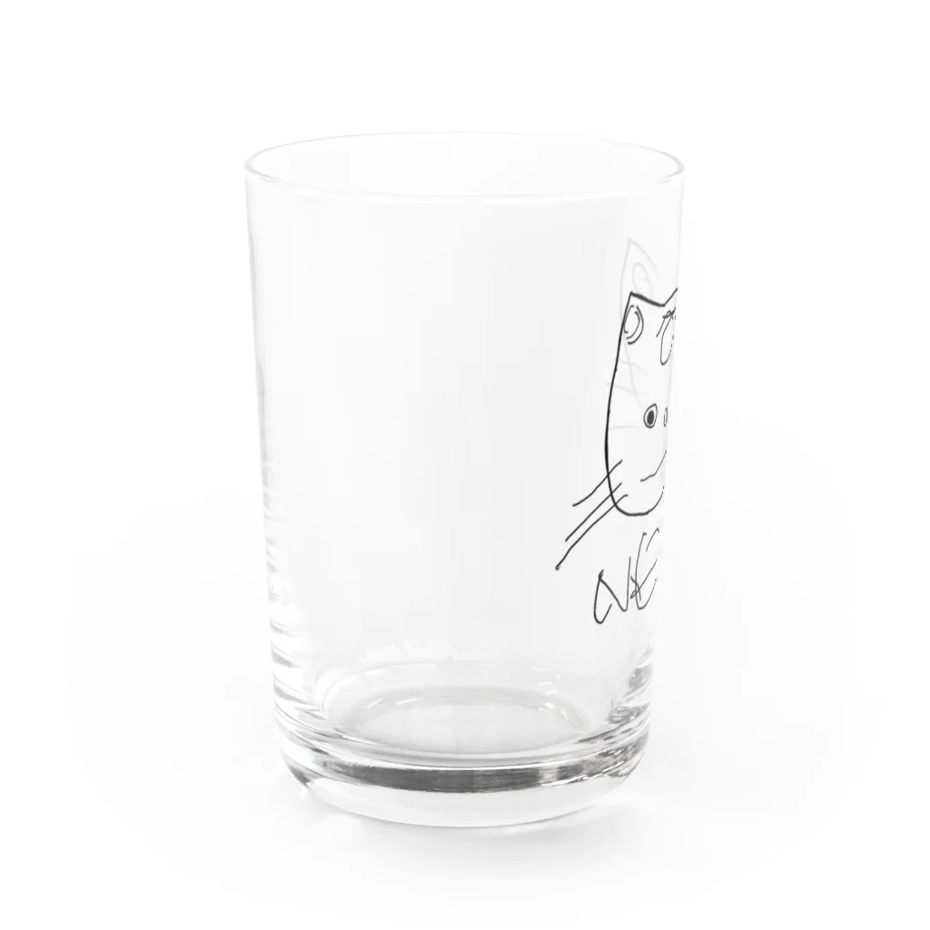 放課後等デイサービス ライフステップ創のNEKO(ねこ) Water Glass :left