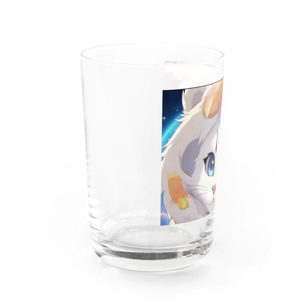 ポジパレード 🎉のムーンシャインタイガリーナ Water Glass :left