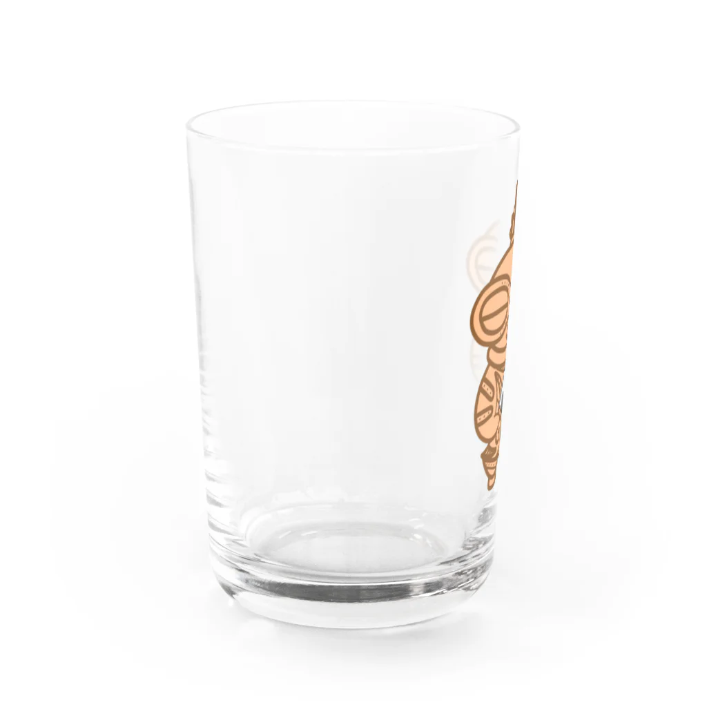 土偶商店。のどぐぅマーン。 Water Glass :left