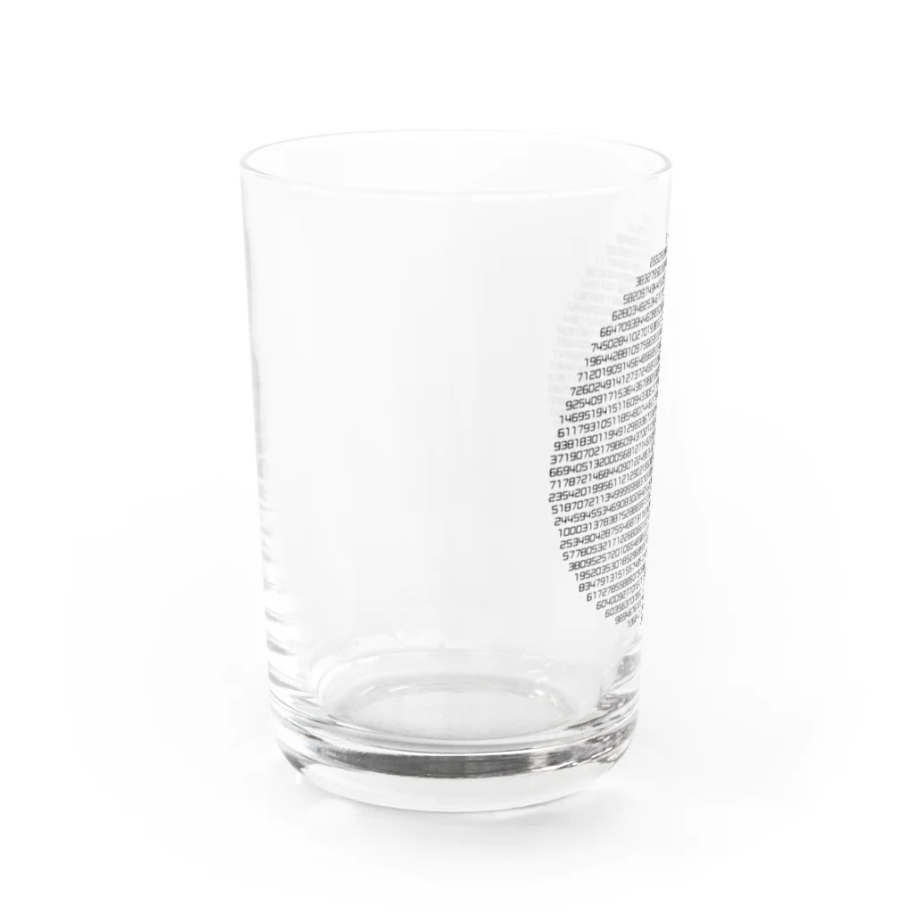 kimchinの円周率 Water Glass :left