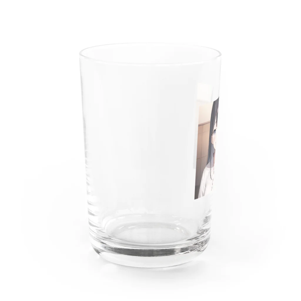 tsu_u2025の巫女さん Water Glass :left