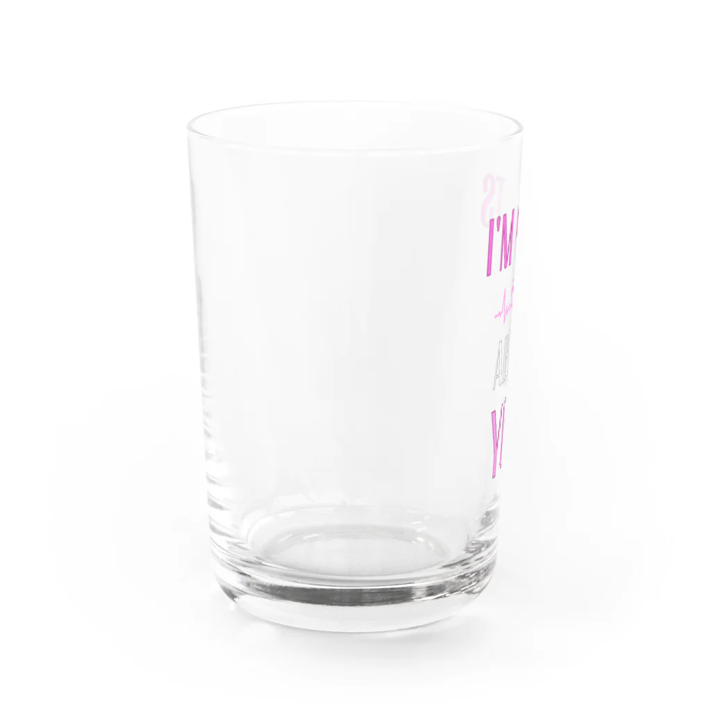 Design_Lab_Lycorisのi'm nuts about you(私はあなたに夢中です) Water Glass :left