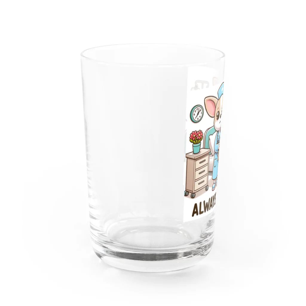 nomad4491のいつでもおいで Water Glass :left