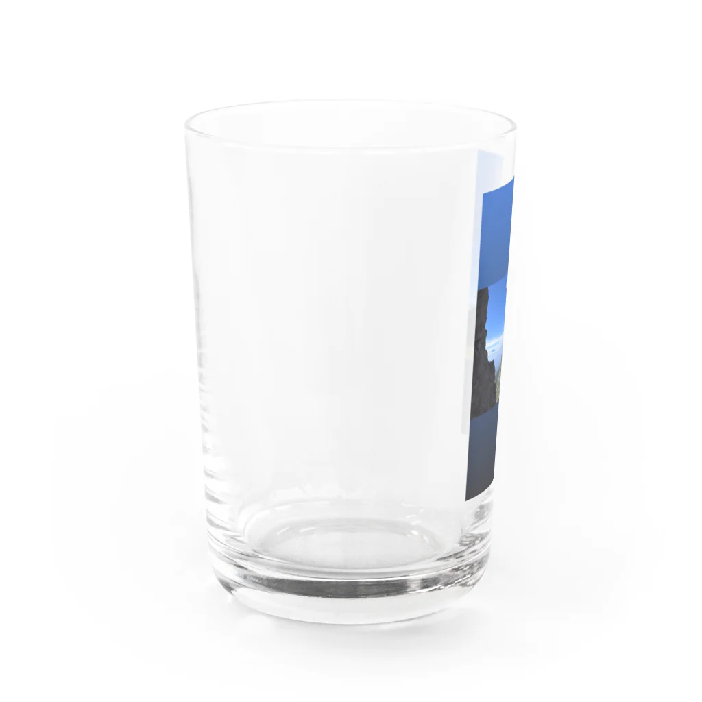 horror_nou13の八ヶ岳赤岳山頂と富士山 Water Glass :left