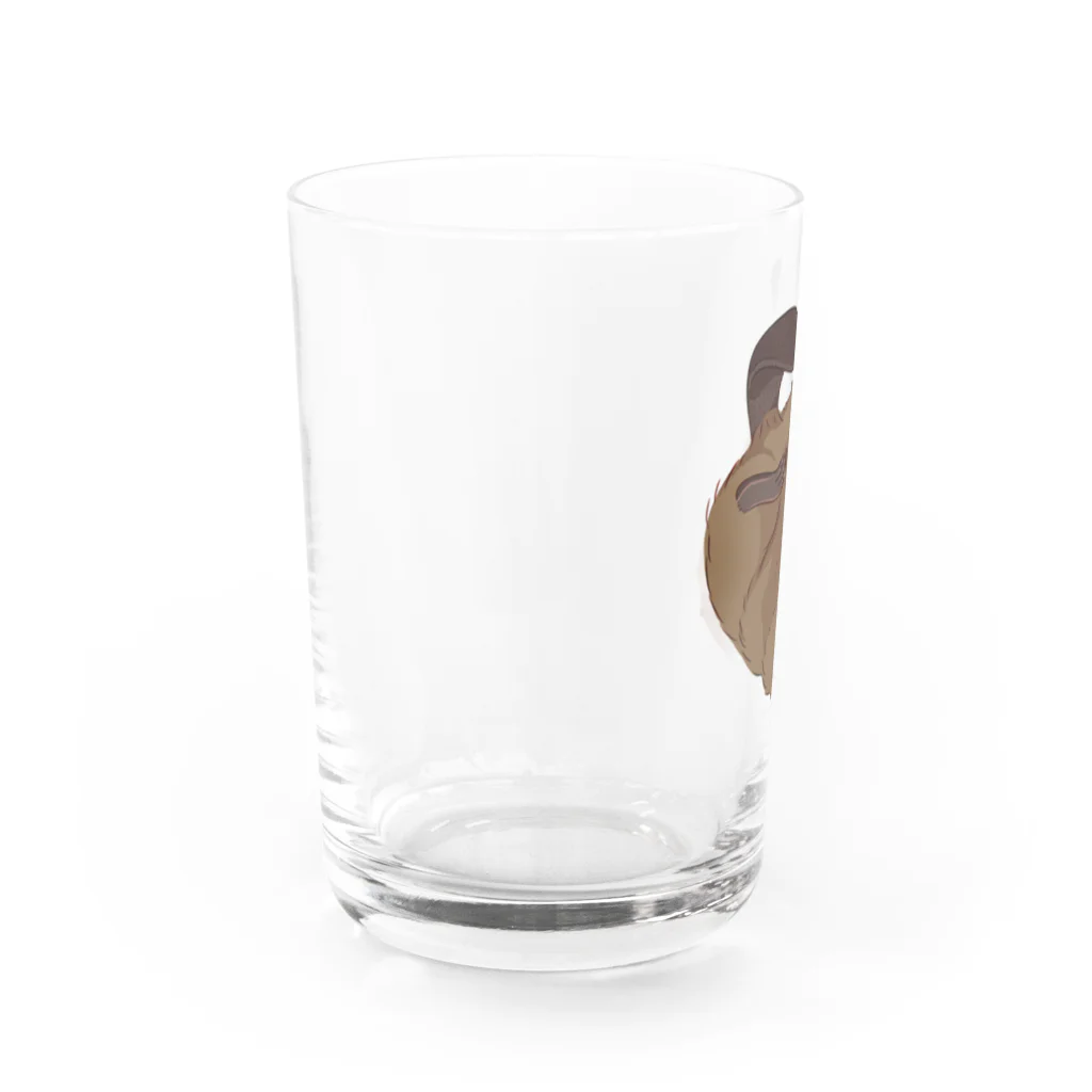 もちもちビーバーのごろごろビーバー Water Glass :left