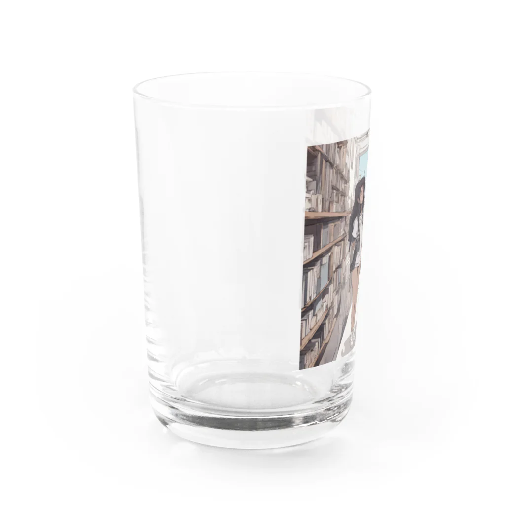 mofu mofu309の見ててマジ合格するから Water Glass :left