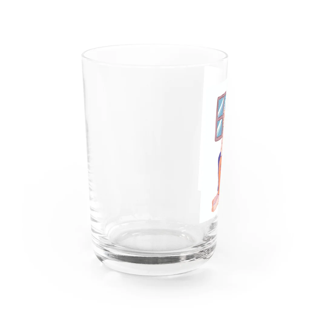 kashika art&designの物憂げにたゆたう Water Glass :left