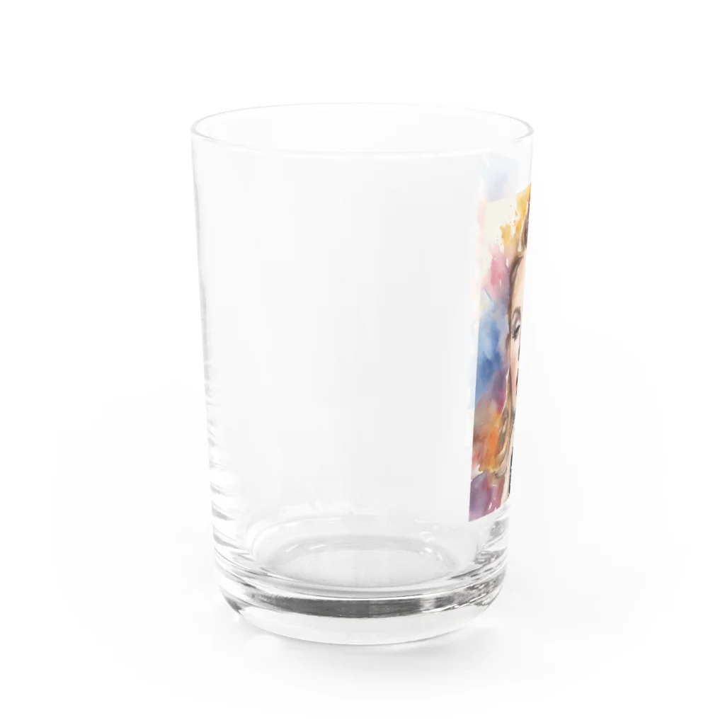 AI職人👨‍🏭のAI「Taylor Swift」水彩 Water Glass :left