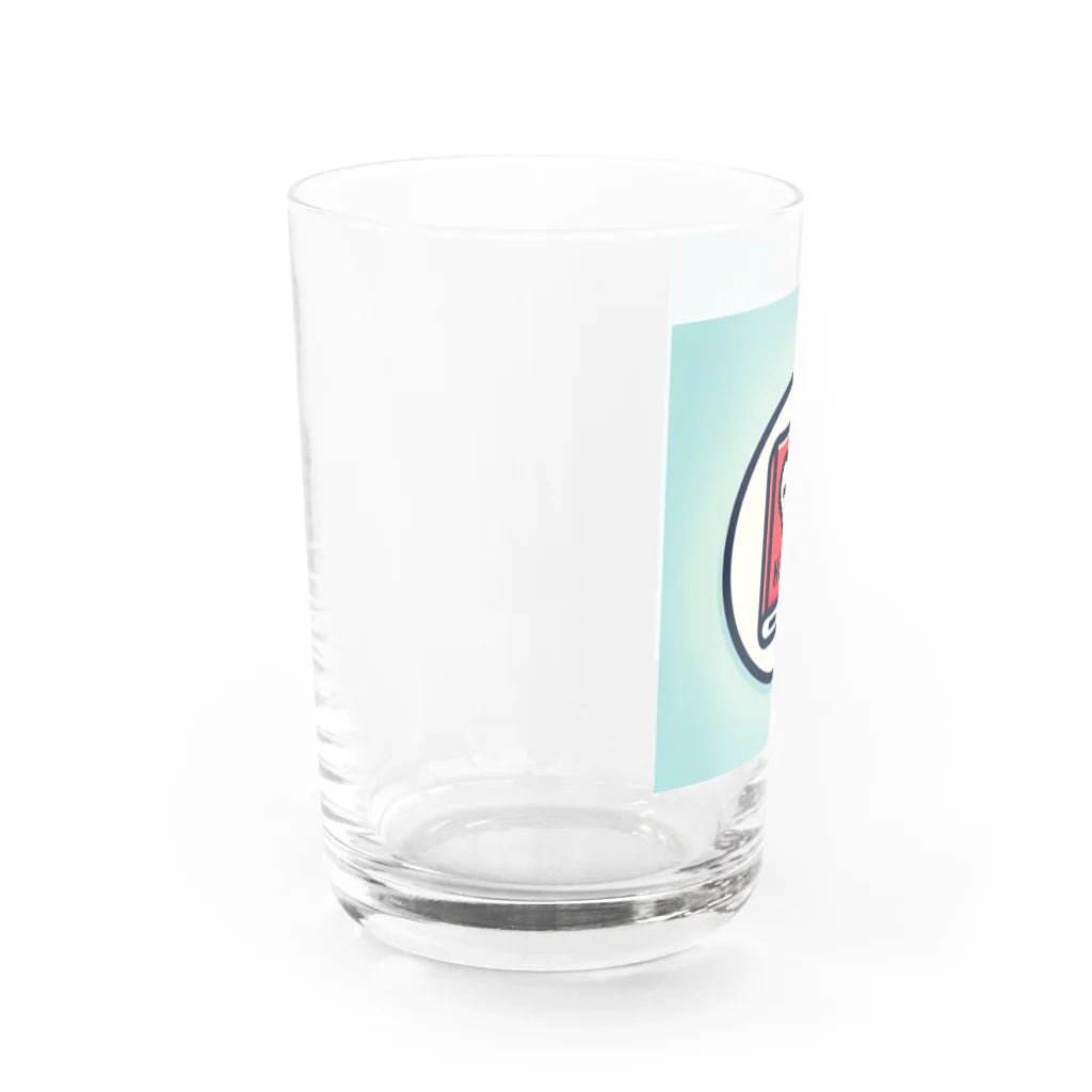 豊風本舗の手帳とヘルプマークのピクトグラム Water Glass :left