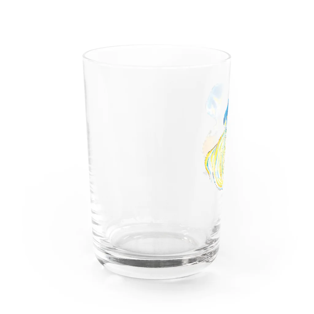 ito alohaのお店のユラユラしようよグラス Water Glass :left