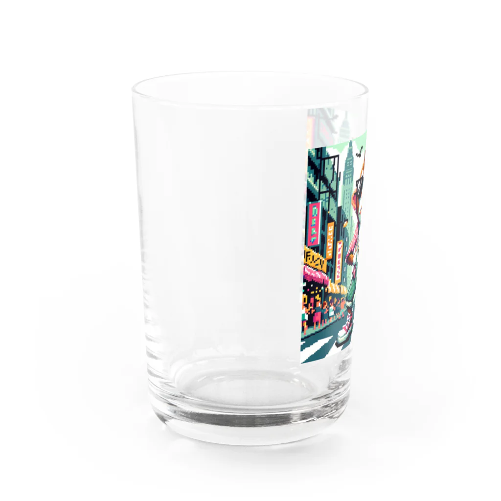 active-msk2のバッドアスファンキーモンキー Water Glass :left