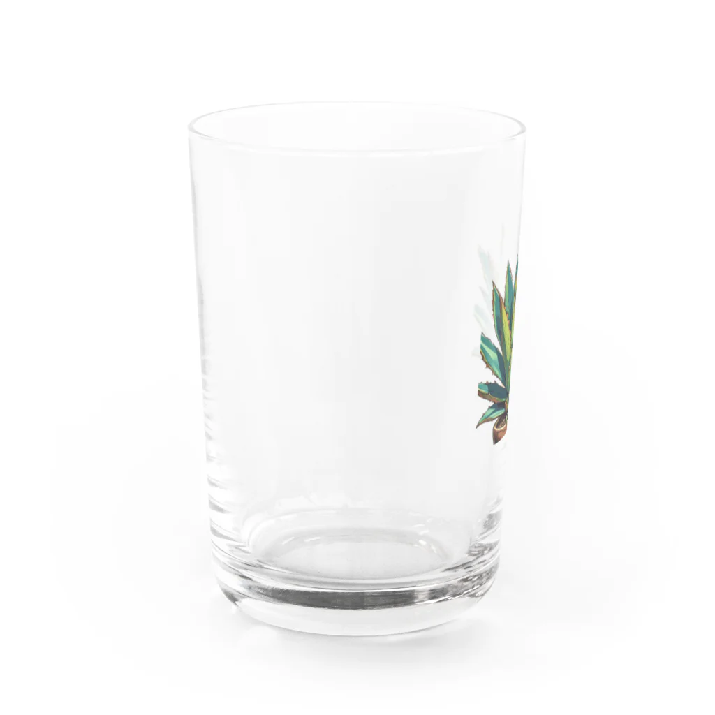 green artist のプランツパラダイスグリーンアガベ Water Glass :left