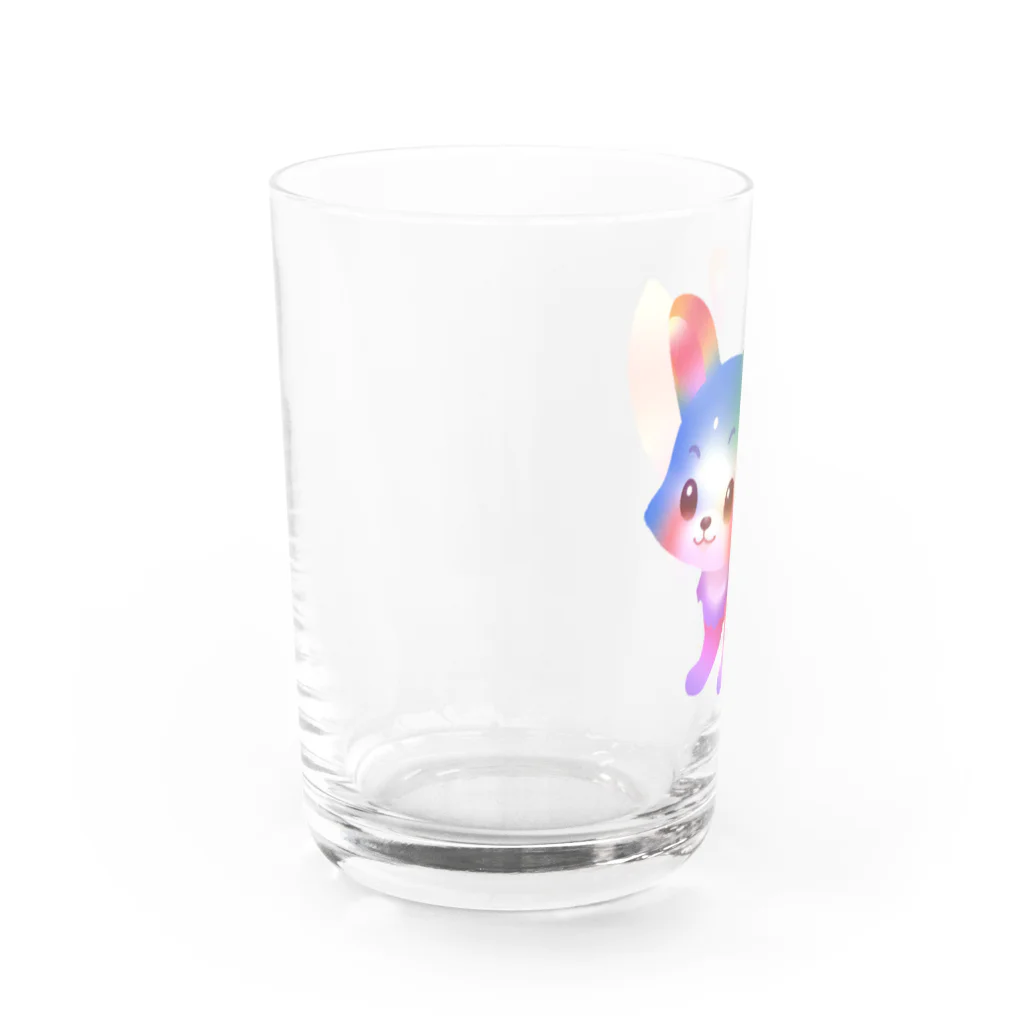 ひろランドのフルフル Water Glass :left