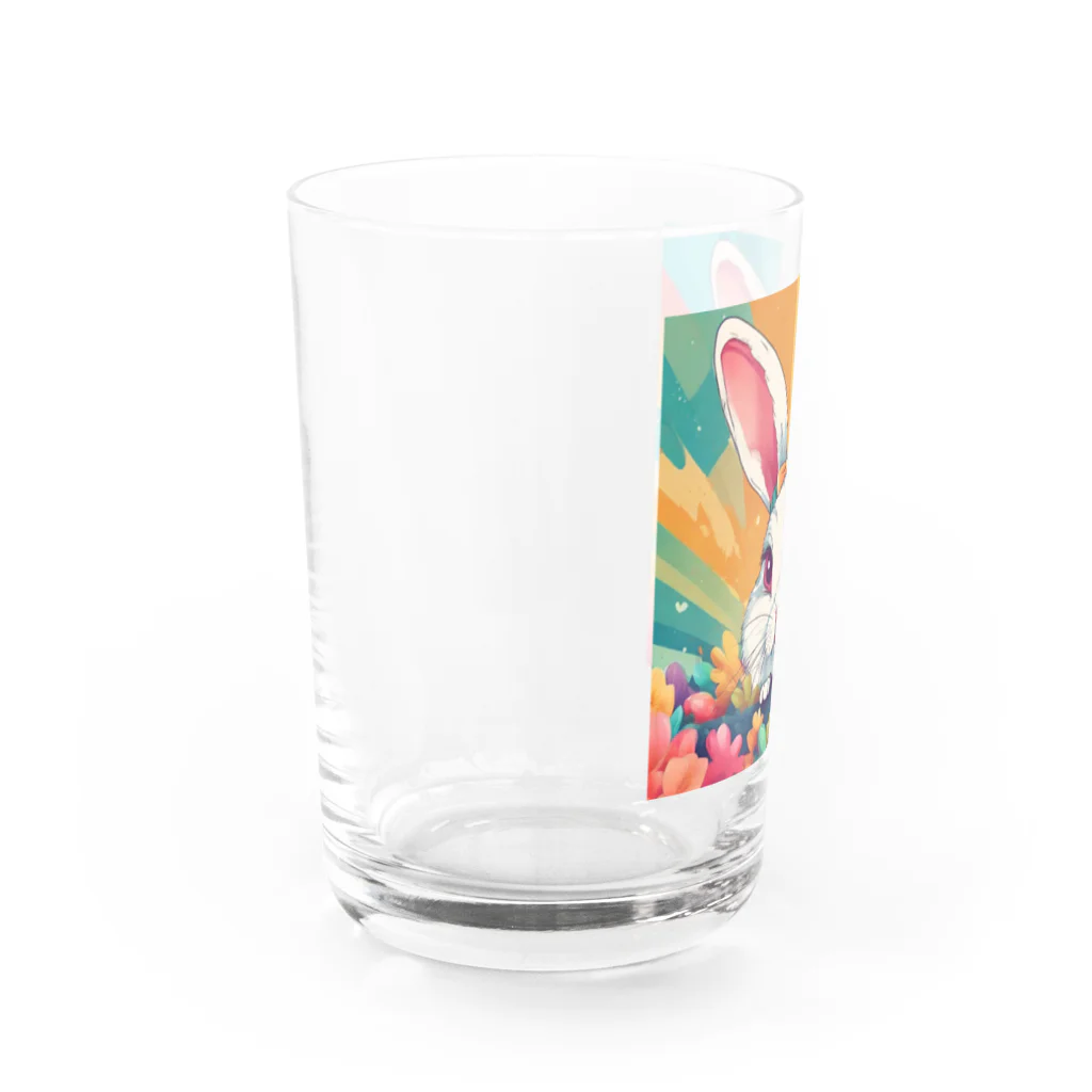 YOO1978の(*≧3≦)ウサギのグッズ Water Glass :left