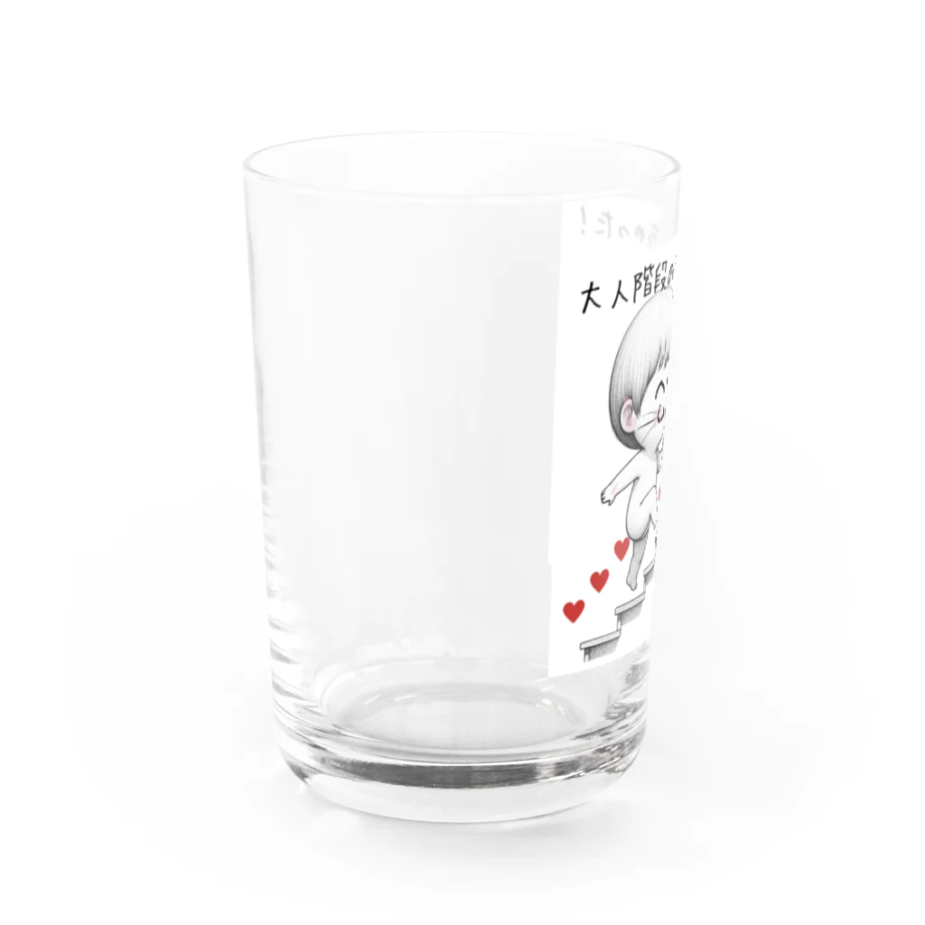 maeken work shopipの大人の階段 Water Glass :left