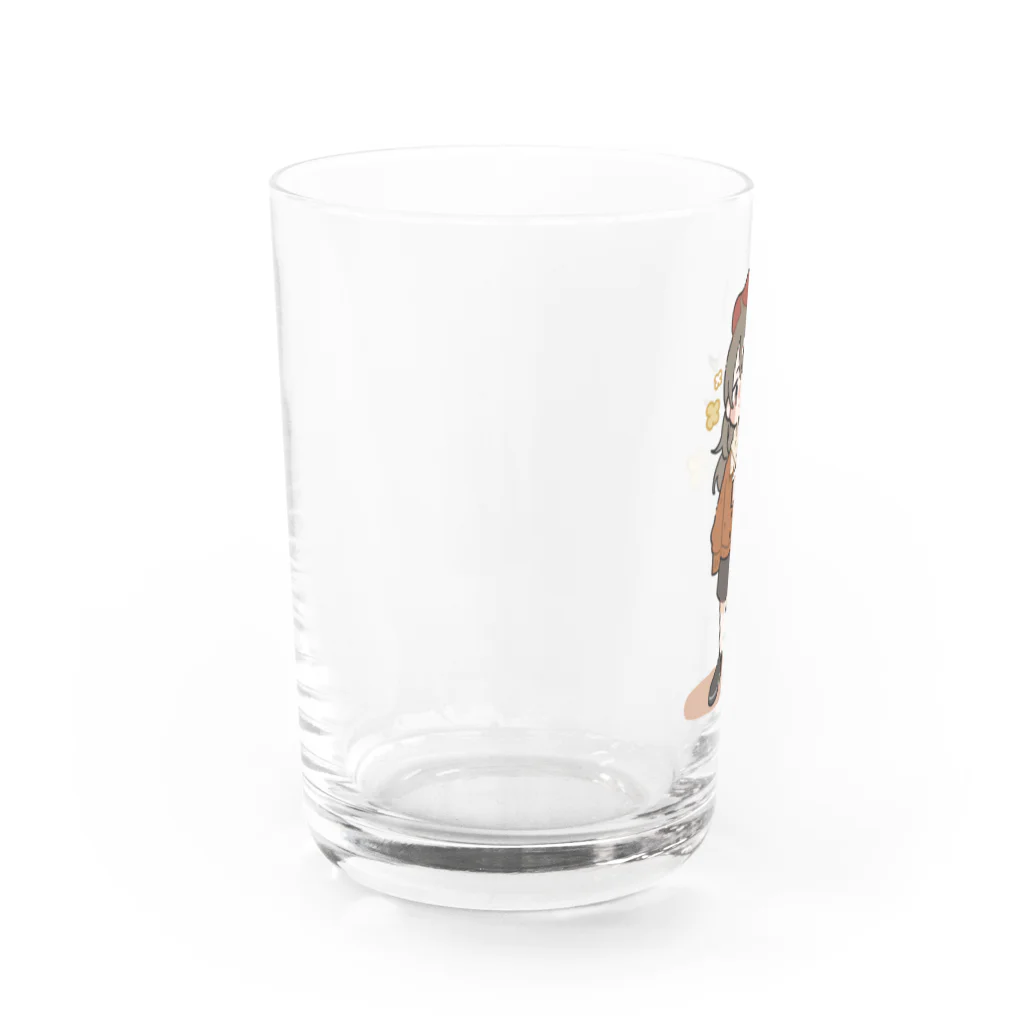 星野むみのゆるふわ女子 Water Glass :left