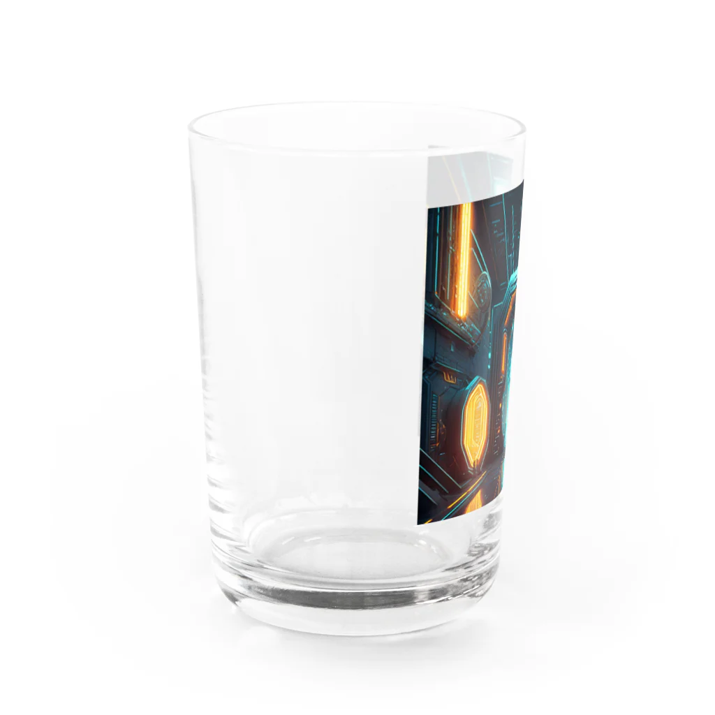 マッドのサイバーパンク Water Glass :left