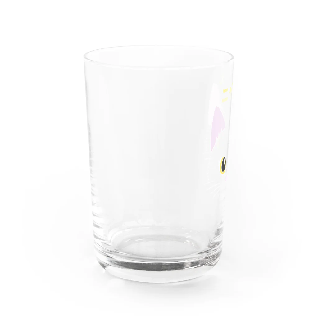 カペリーゴスのニャンでも〜シロ Water Glass :left