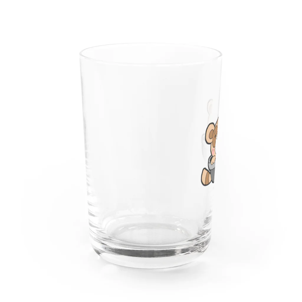 HiNATAのHiNATAAtelier　たぬきさん Water Glass :left