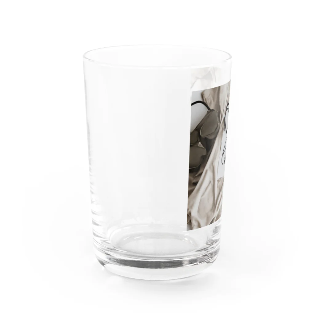 mofu mofu309のコンタクトにしたでいらんわ Water Glass :left