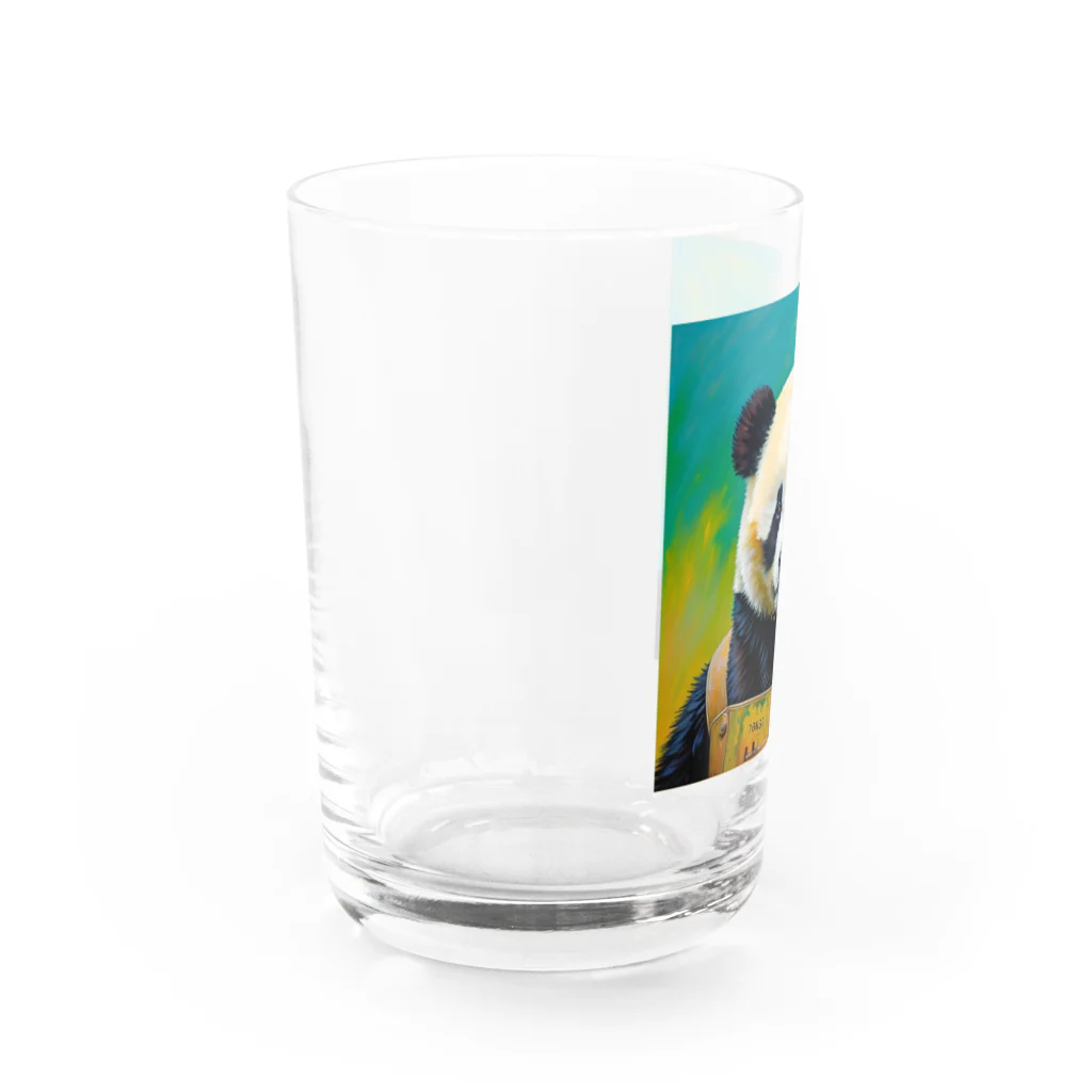 Tacchi’s shopのパンダ③ Water Glass :left