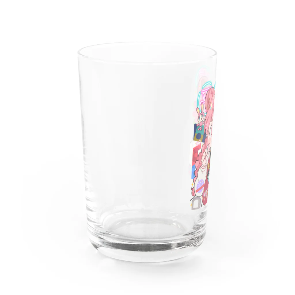 宮田奏◾️お仕事募集中の平成レトロ Water Glass :left