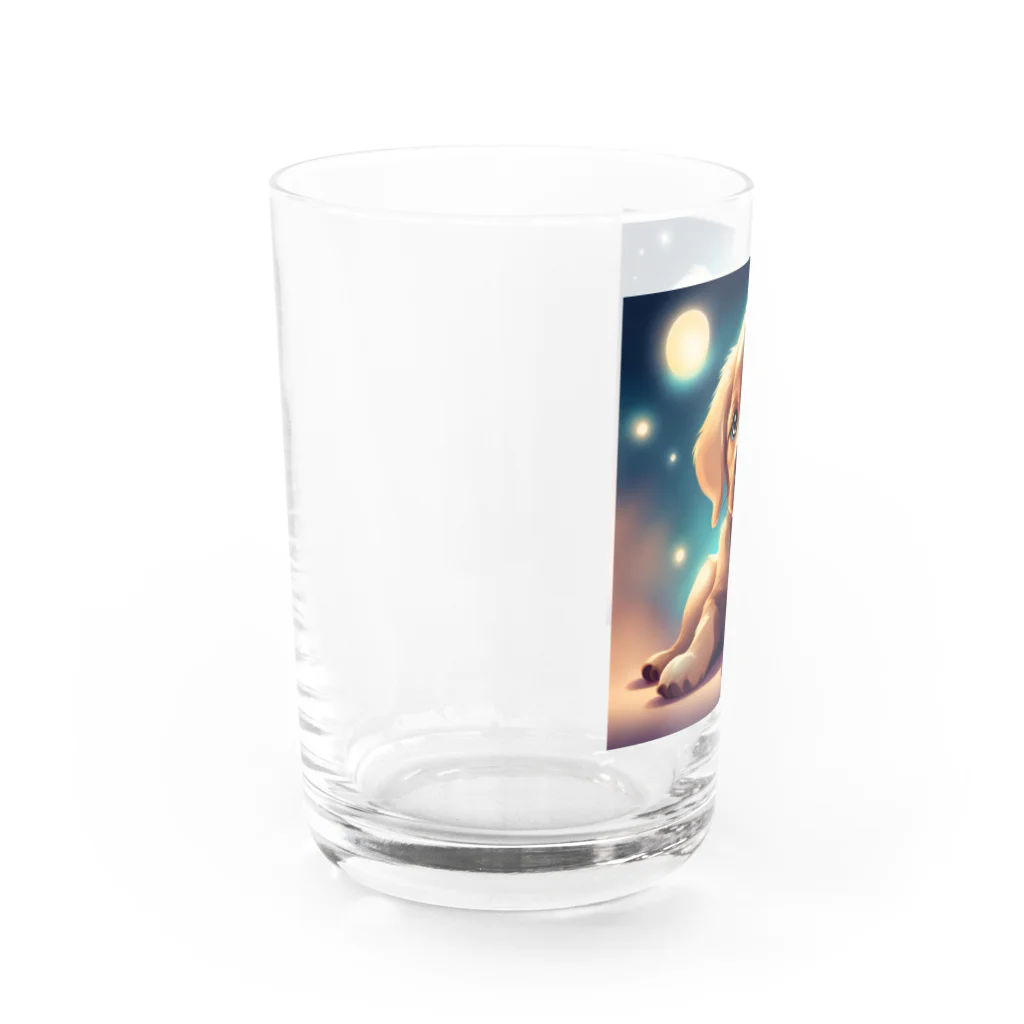 那須野グッズのかわいい仔犬グッズ Water Glass :left