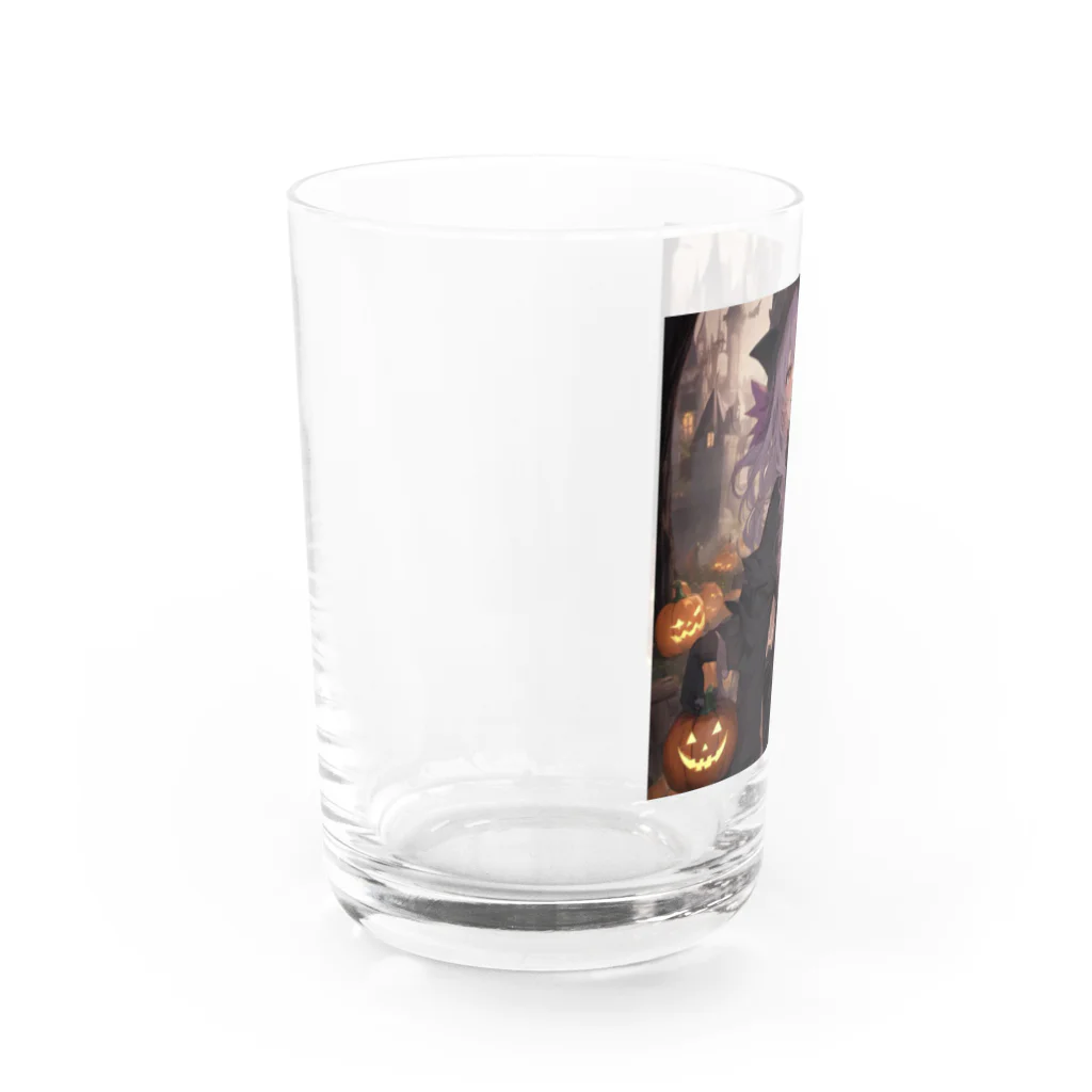 ５６アイテムズのハロウィン魔女 Water Glass :left