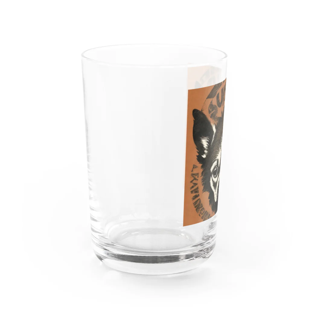 チワワ愛好家ショップの野性のハート：ワイルドチワワ Water Glass :left