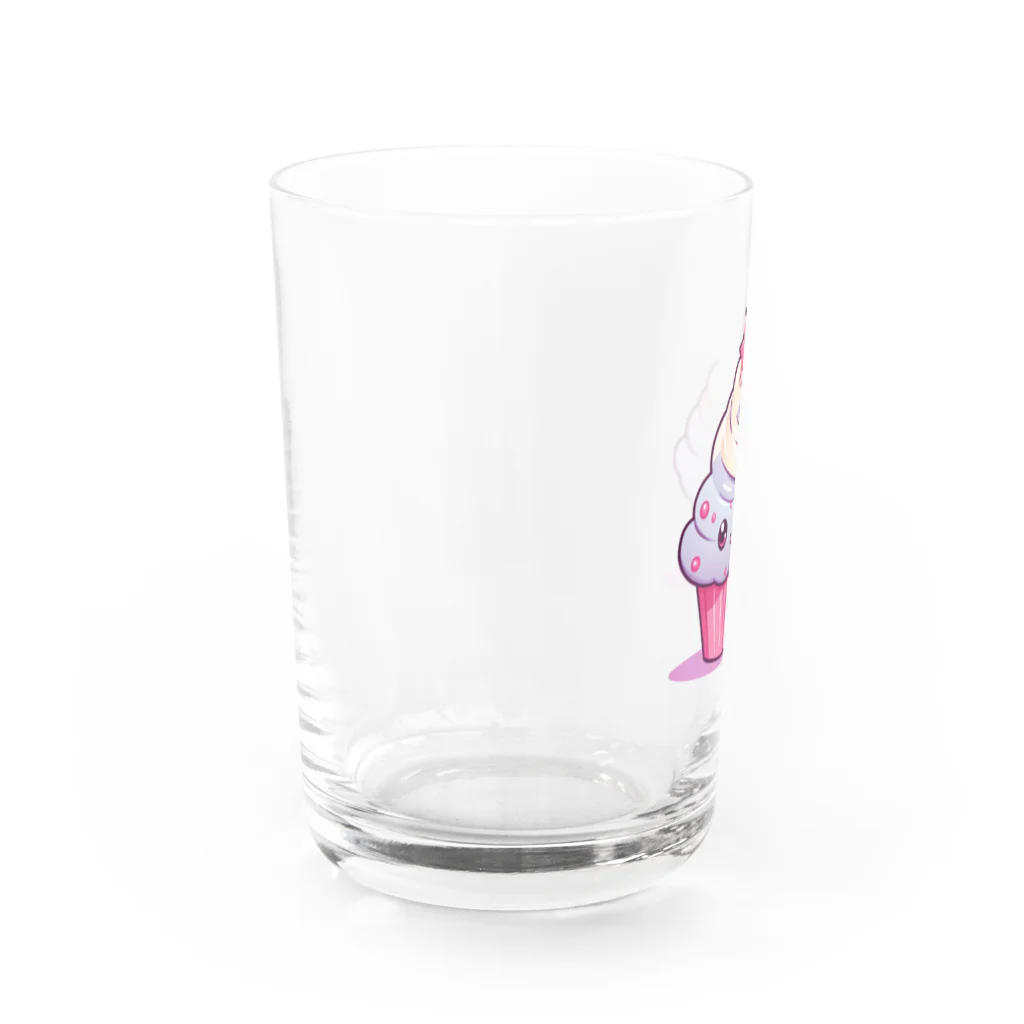 Vasetti_pressの可愛いカップケーキ Water Glass :left