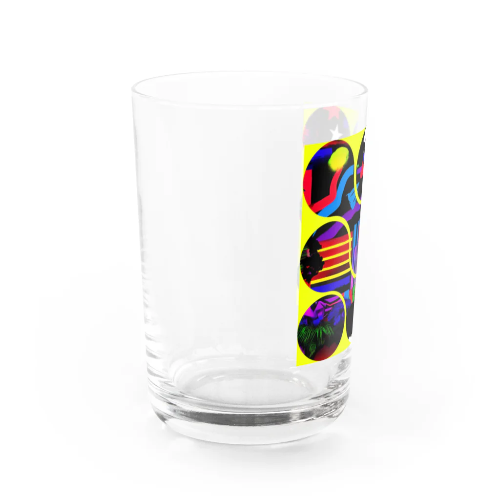 舞七里夜の目覚め Water Glass :left