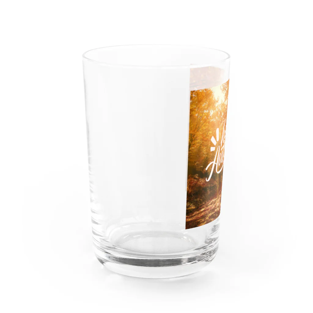 KSK SHOPのHELLO AUTUMN Water Glass :left