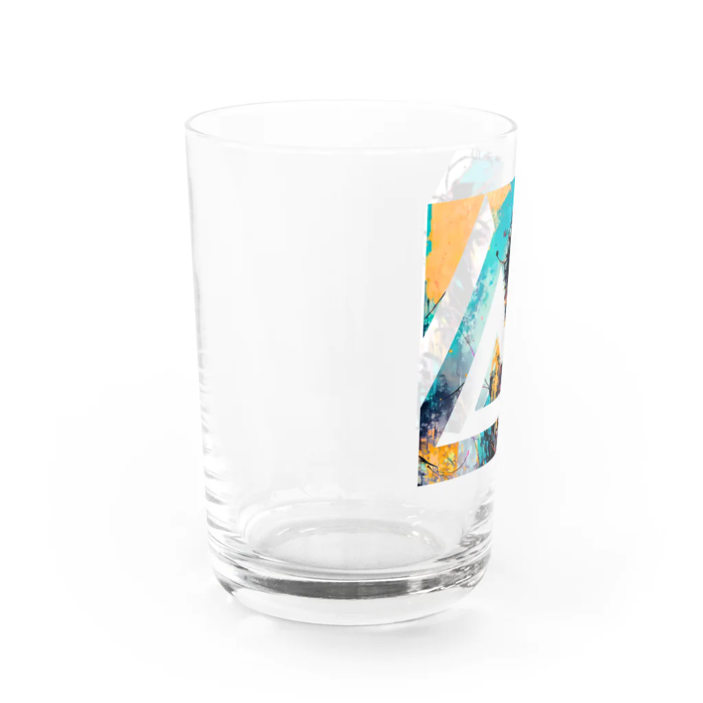 WA-TA craftのRED_EYES Water Glass :left