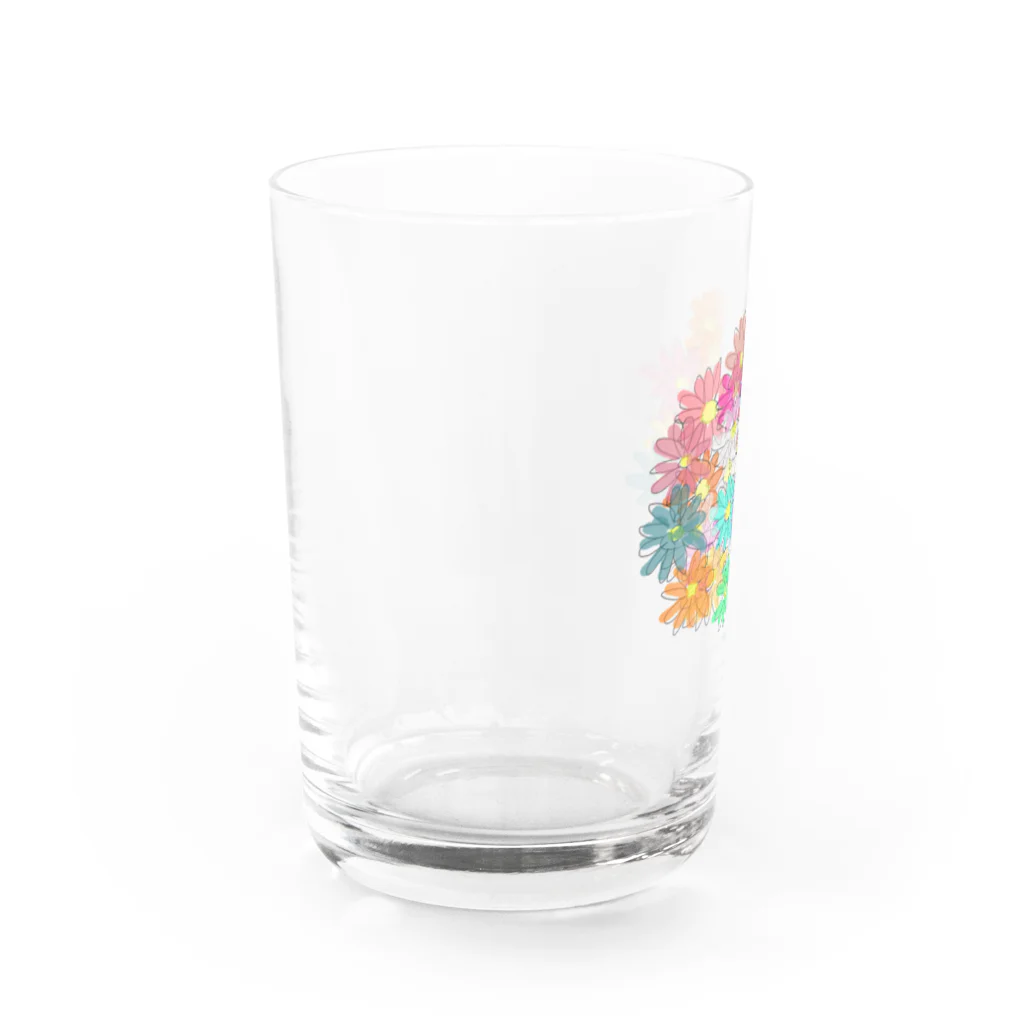 kobakoのフラワー Water Glass :left