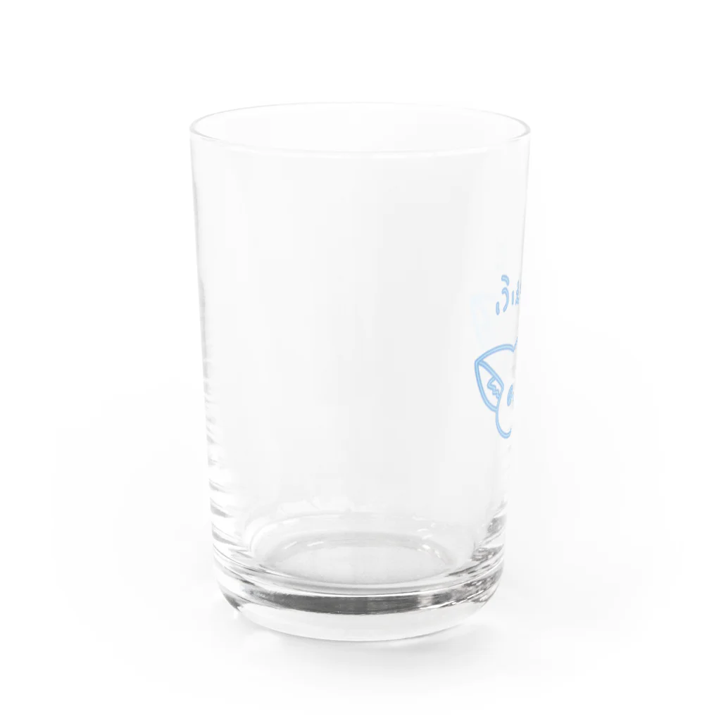 まったりと٩(　ᐕ)وのふぇねっくちゃん Water Glass :left