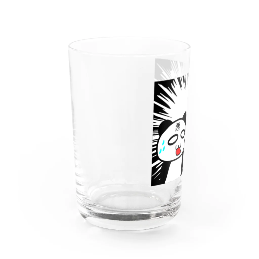 ようようよのちょい悪のパンダ Water Glass :left