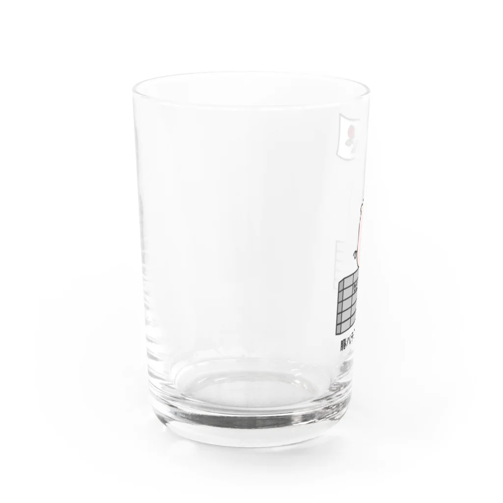 脂身通信Ｚの豚さん_豚バラブロック_231031 Water Glass :left