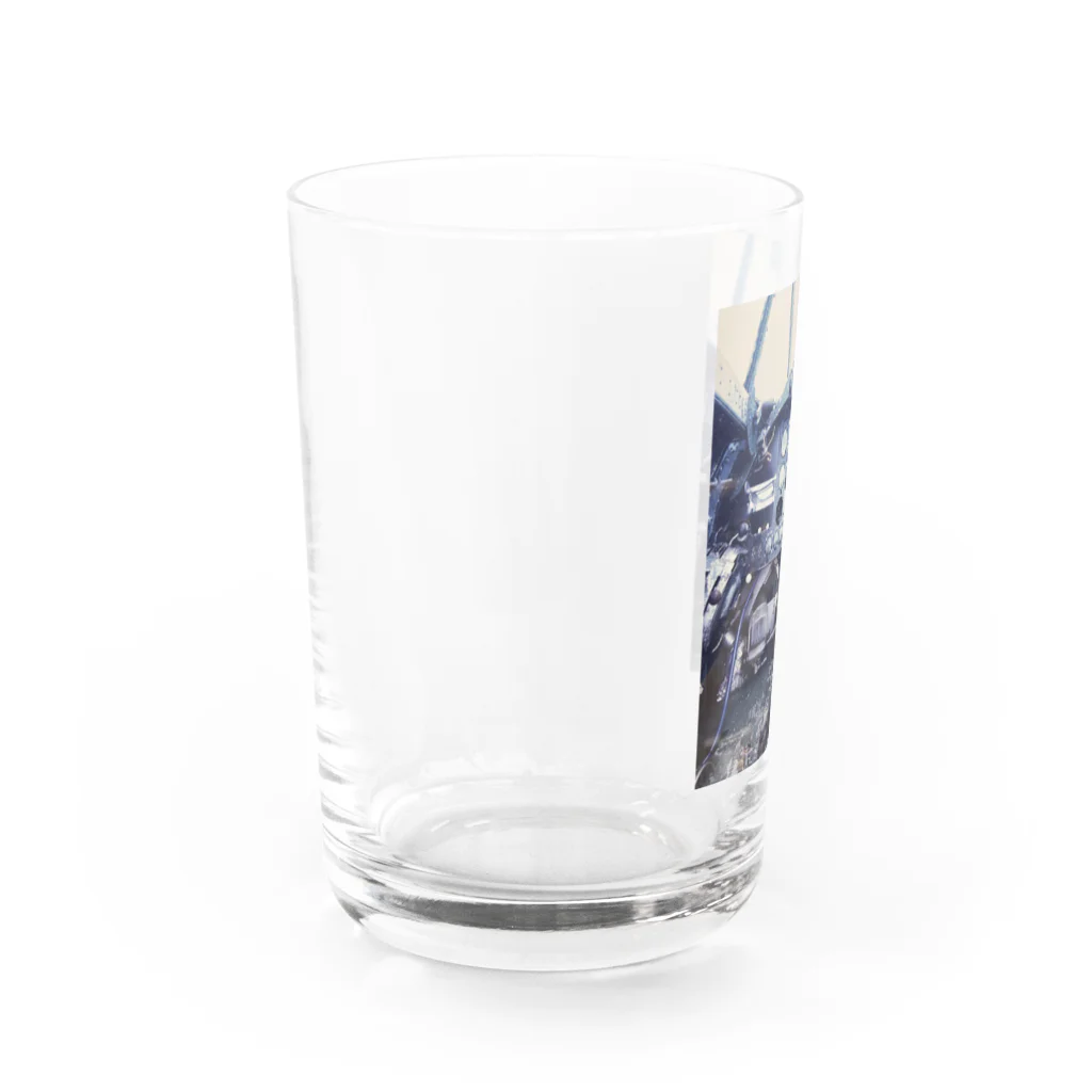 keita spade♠️の零戦のコックピット Water Glass :left