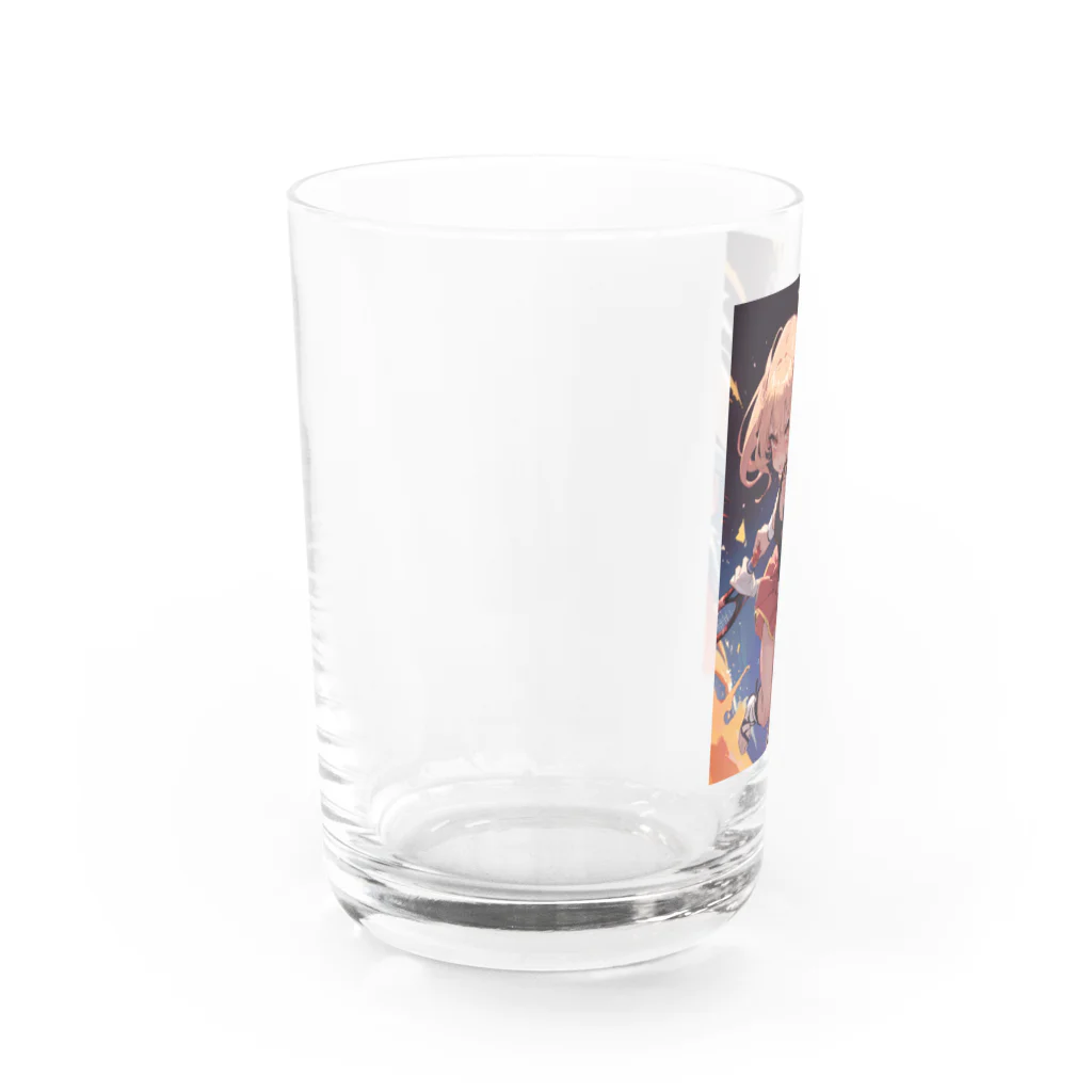 T-tyuruのテニス少女 Water Glass :left