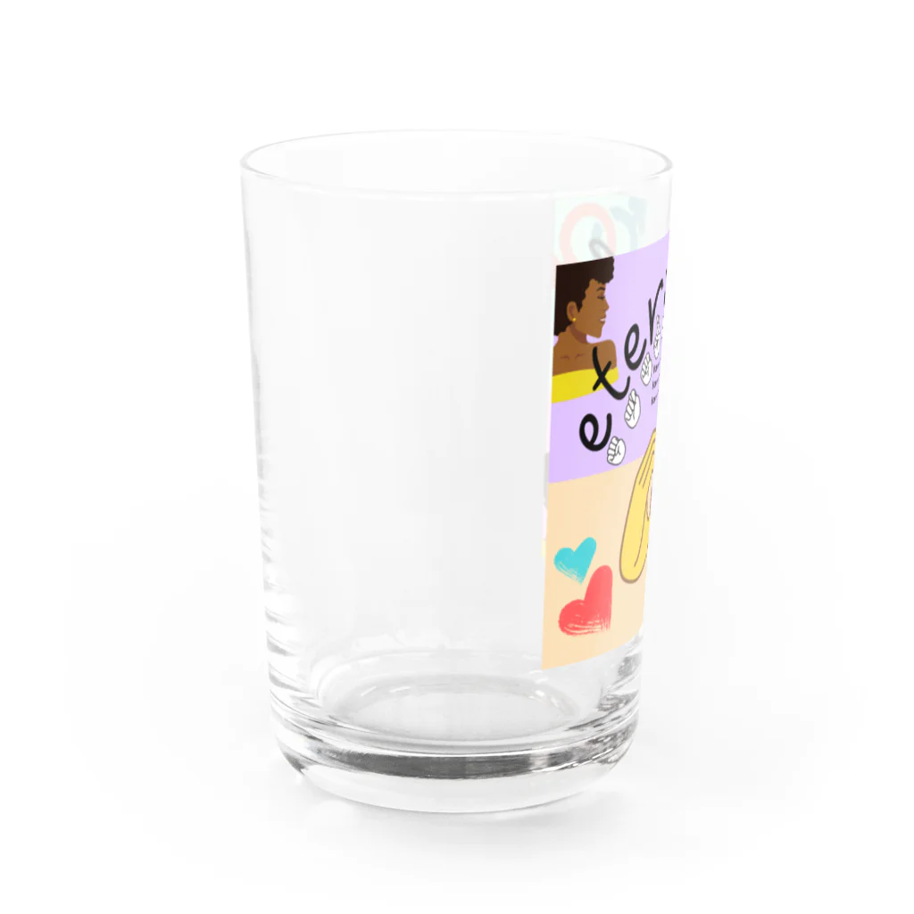 mashiro73のシュワッチ Water Glass :left